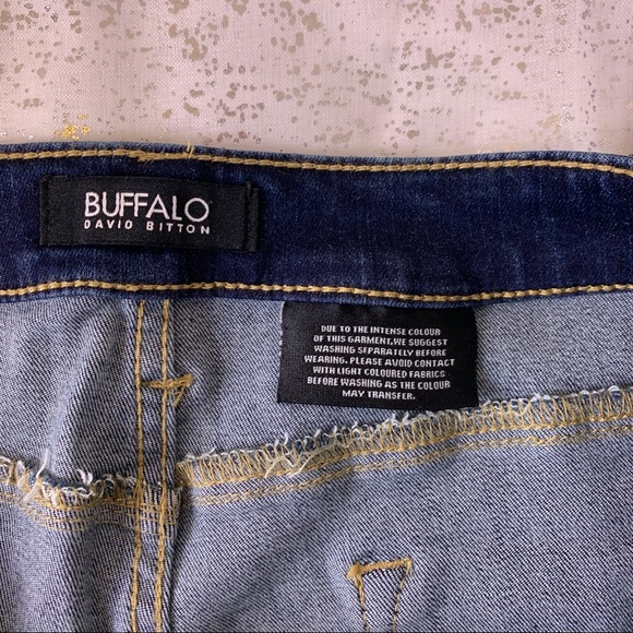 David Bitton Buffalo Distressed Skinny Jeans - Picture 5 of 6